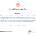 expert social media certificate